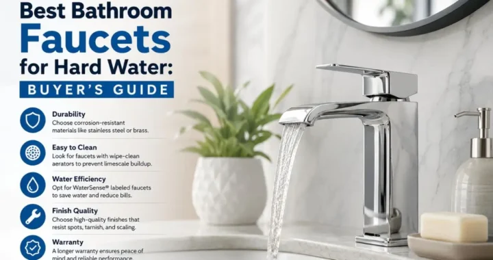 Best Bathroom Faucets for Hard Water: Buyer’s Guide