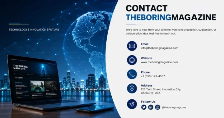 Theboringmagazine Contact Help for Pitches, Press & Ads