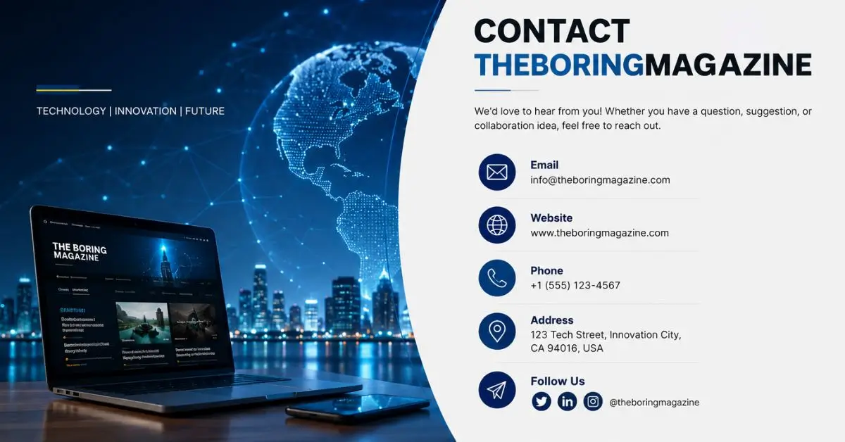 Theboringmagazine Contact Guide for Press and Ads - Smart Fix Up
