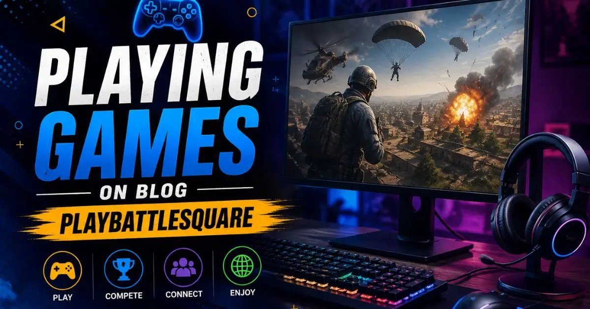 Playing Games on Blog PlayBattleSquare: Full Guide