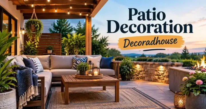 Patio Decoration Decoradhouse: Outdoor Styling Guide